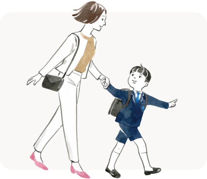 入学・卒業記念イラスト