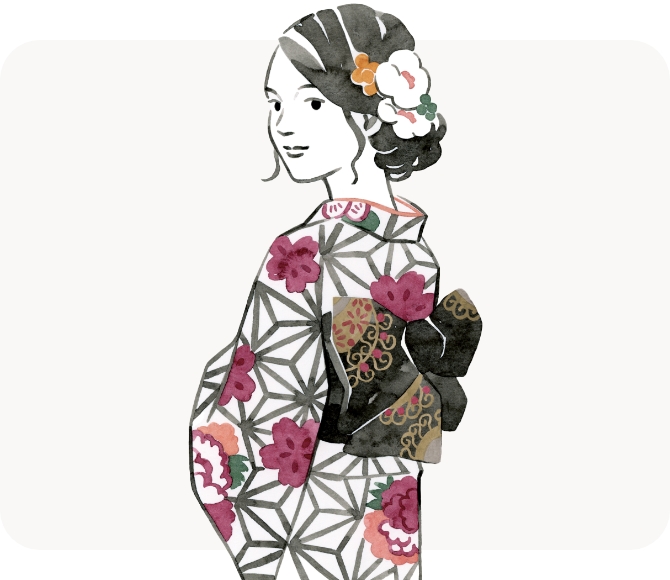 成人記念イラスト