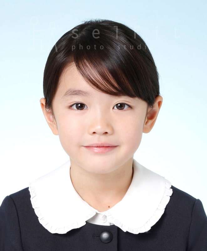 幼・小・中学校受験願書用証明写真