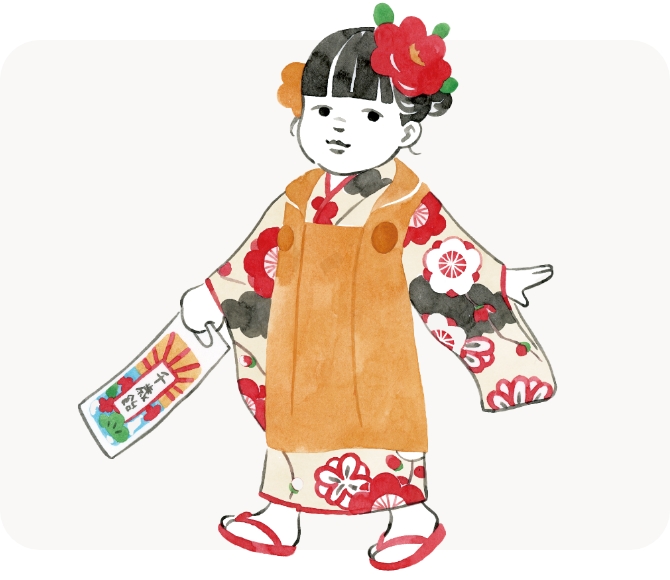 七五三イラスト