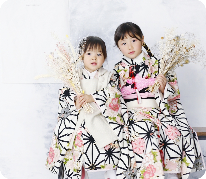 Girl06 麻の葉に牡丹