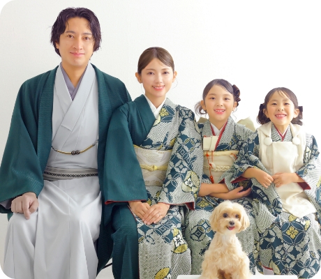 Girl/Boy 「七宝・紗綾形（グリーン）」シリーズ