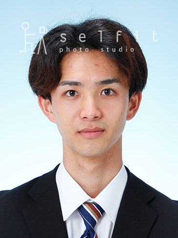 男性CASE03 ヘアセット前